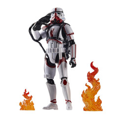 Incinerator Trooper & Grogu The Mandalorian Black Series Figure 15cm