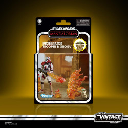 Incinerator Trooper & Grogu Star Wars The Mandalorian Black Series Figure 10cm HASBRO 17