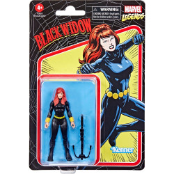 Black Widow Retro Marvel Legends Figure 15cm